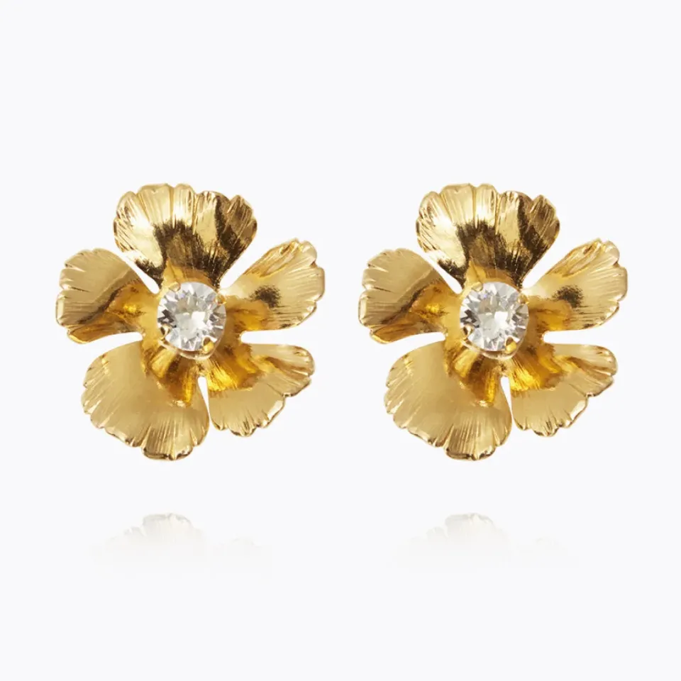 Caroline Svedbom Anemone Earrings/Crystal- Örhängen