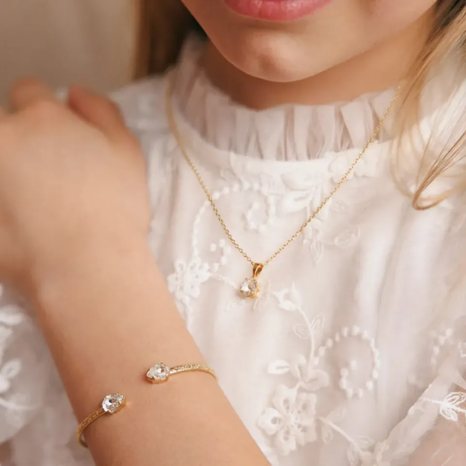 Caroline Svedbom Flower Girl Bracelet/Crystal (Children Size)- Armband