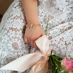 Caroline Svedbom Flower Girl Bracelet/Crystal (Children Size)- Armband