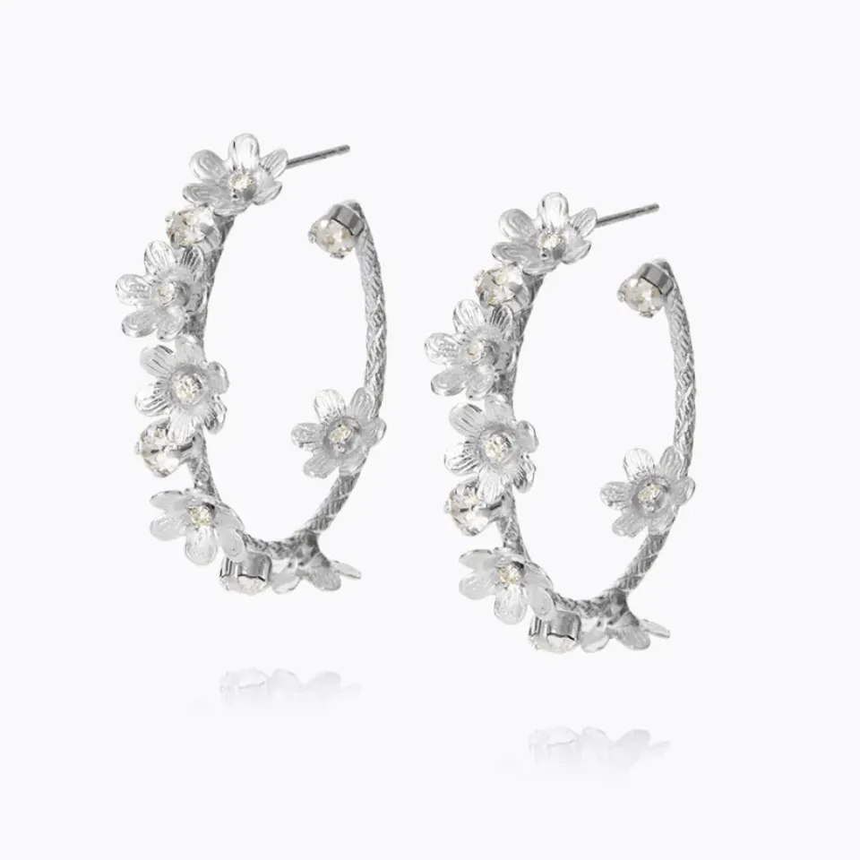 Caroline Svedbom Laurel Earrings/Crystal- Örhängen