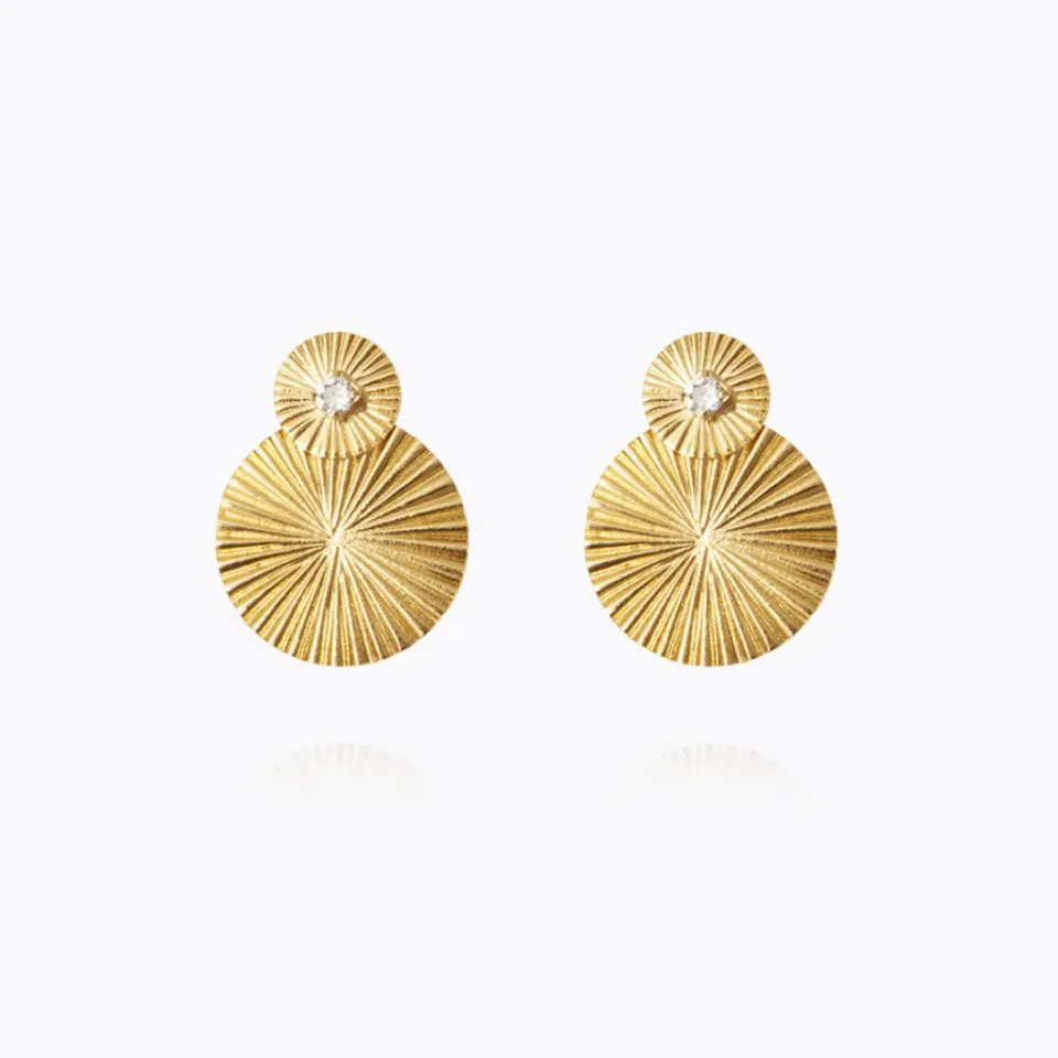 Caroline Svedbom Mini Odessa Earrings/Crystal- Örhängen