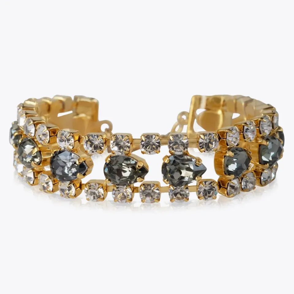Caroline Svedbom Penelope Bracelet/Blackshade Combo- Armband
