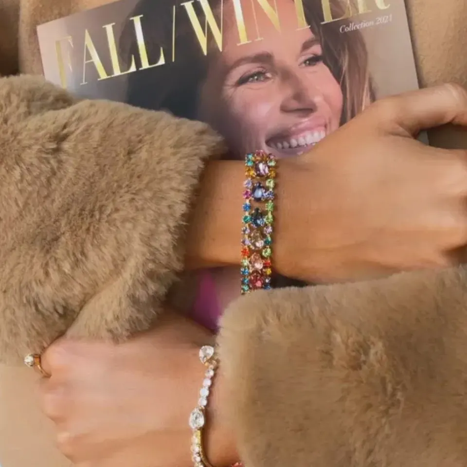 Caroline Svedbom Penelope Bracelet/Rainbow Combo- Armband
