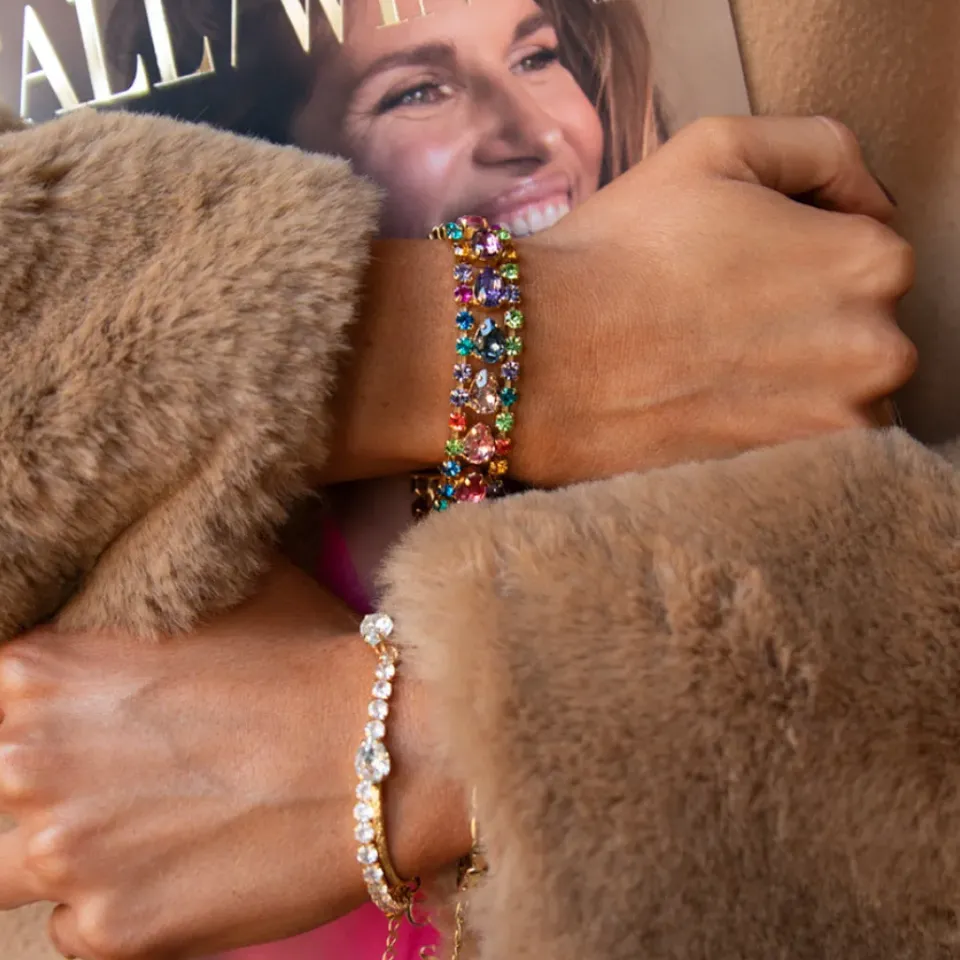 Caroline Svedbom Penelope Bracelet/Rainbow Combo- Armband