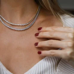 Caroline Svedbom Zara Necklace/Crystal- Halsband